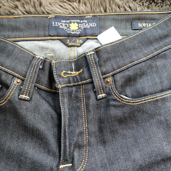 Size 26 (2) Lucky Brand Skinny Jeans - Picture 5 of 5